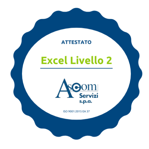 Microsoft Excel Livello 2 - Excel2-11-2024-TV-1